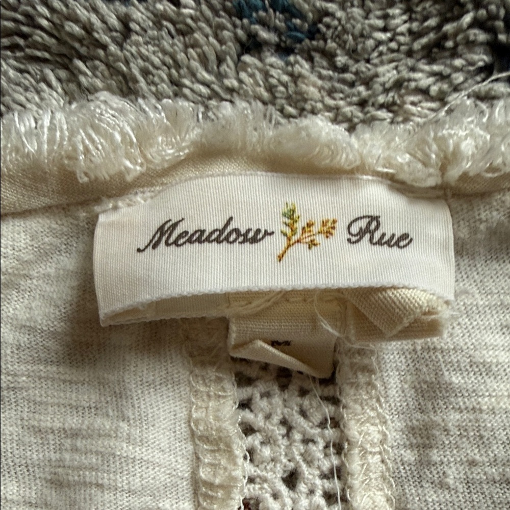 Meadow Rue Cream Lace Blouse - Picture 7 of 7